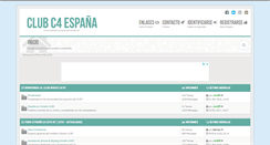 Desktop Screenshot of clubc4.es