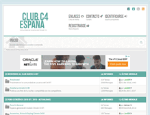 Tablet Screenshot of clubc4.es